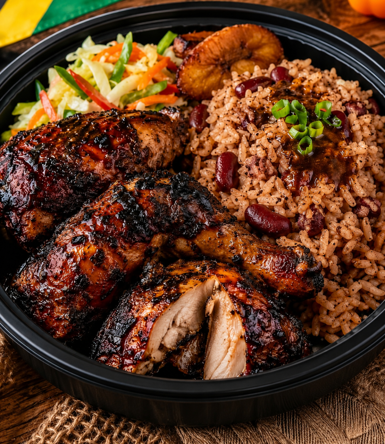jerk chicken bowl